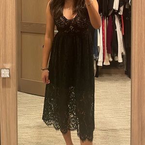 Perfect Black Lace Dress